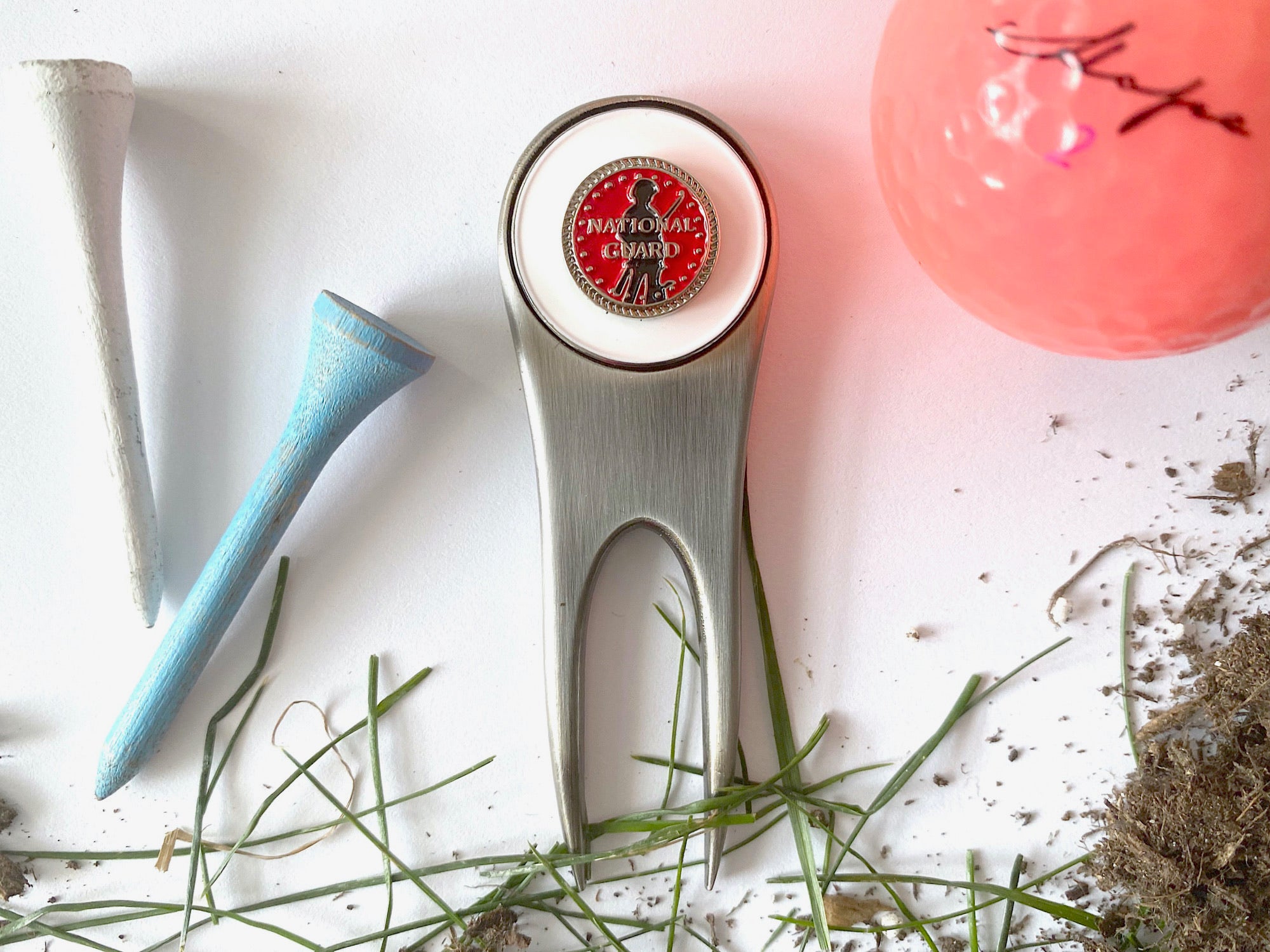 National Guard Golf Divot Tool and Ball Marker