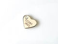 USMA Class of 2022 Engraved Heart in Silver Charm