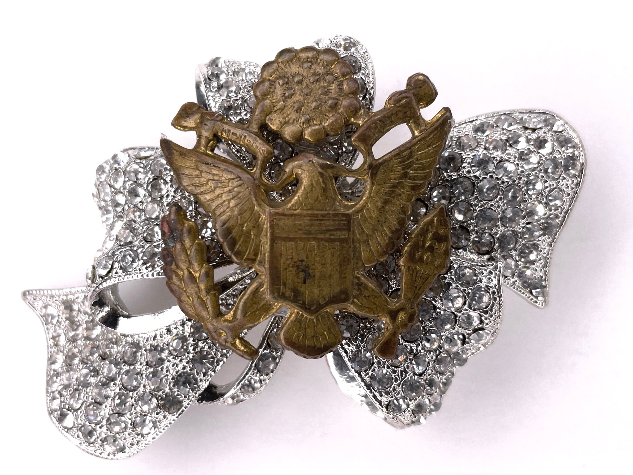 Eagle Cap Badge Vintage Brooch BR980
