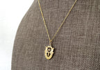 US Army Special Forces 'De Oppresso Liber' (DOL) Gold Charm Necklace