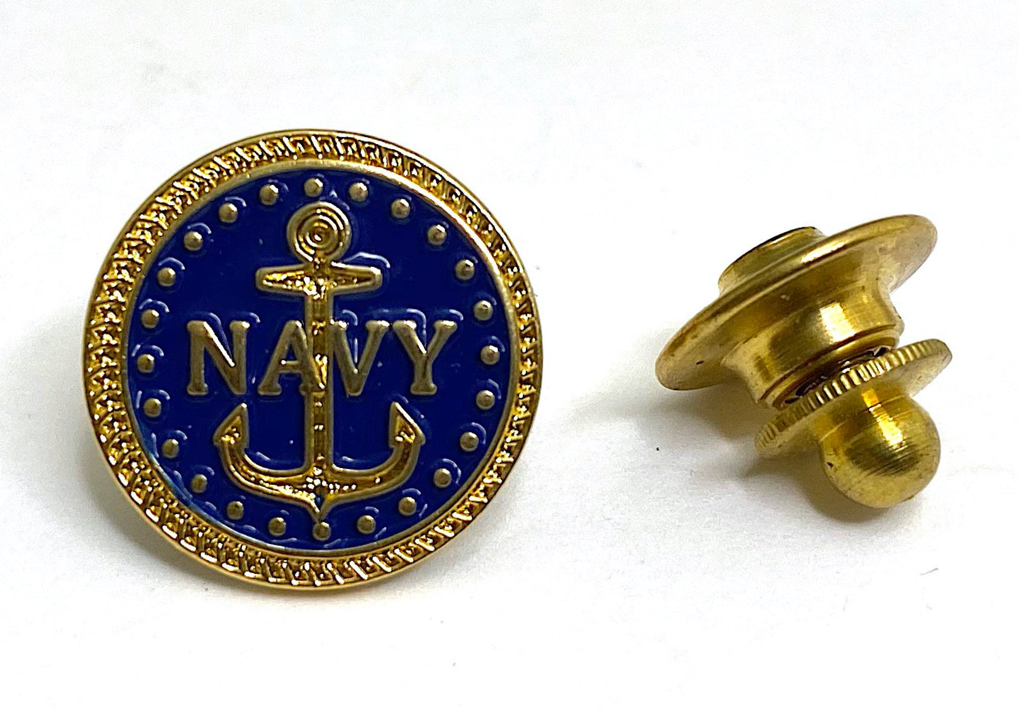 Navy Lapel Pin