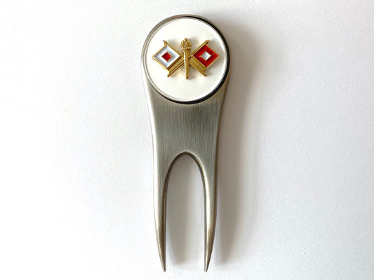 Signal Corps Divot Tool and Ball Marker