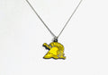 West Point Athena Yellow Charm Necklace