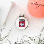 82nd Airborne Division Golf Hat Clip and Ball Marker