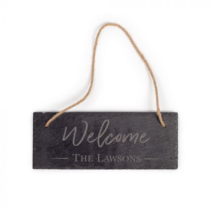 Slate Sign Personalized