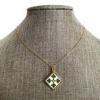 4th Infantry Division Charm Necklace