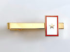 Gold Star Tie Clip