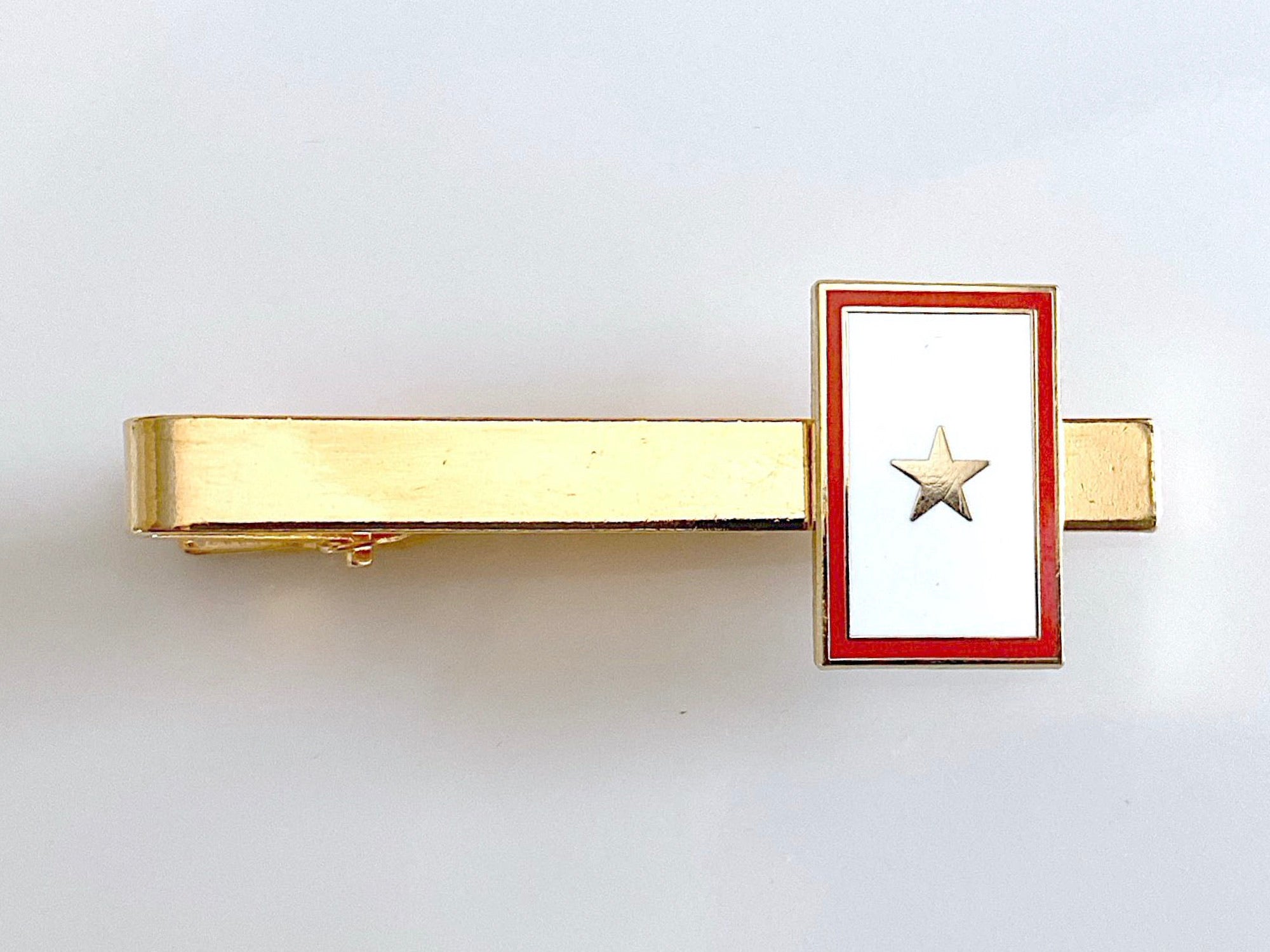 Gold Star Tie Clip