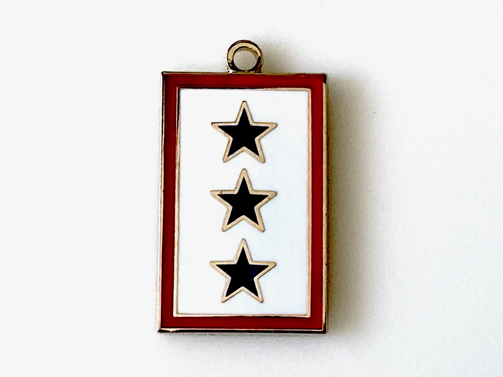 3 Blue Star Service Flag Charm