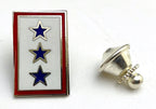 Blue Star Banner Lapel Pin