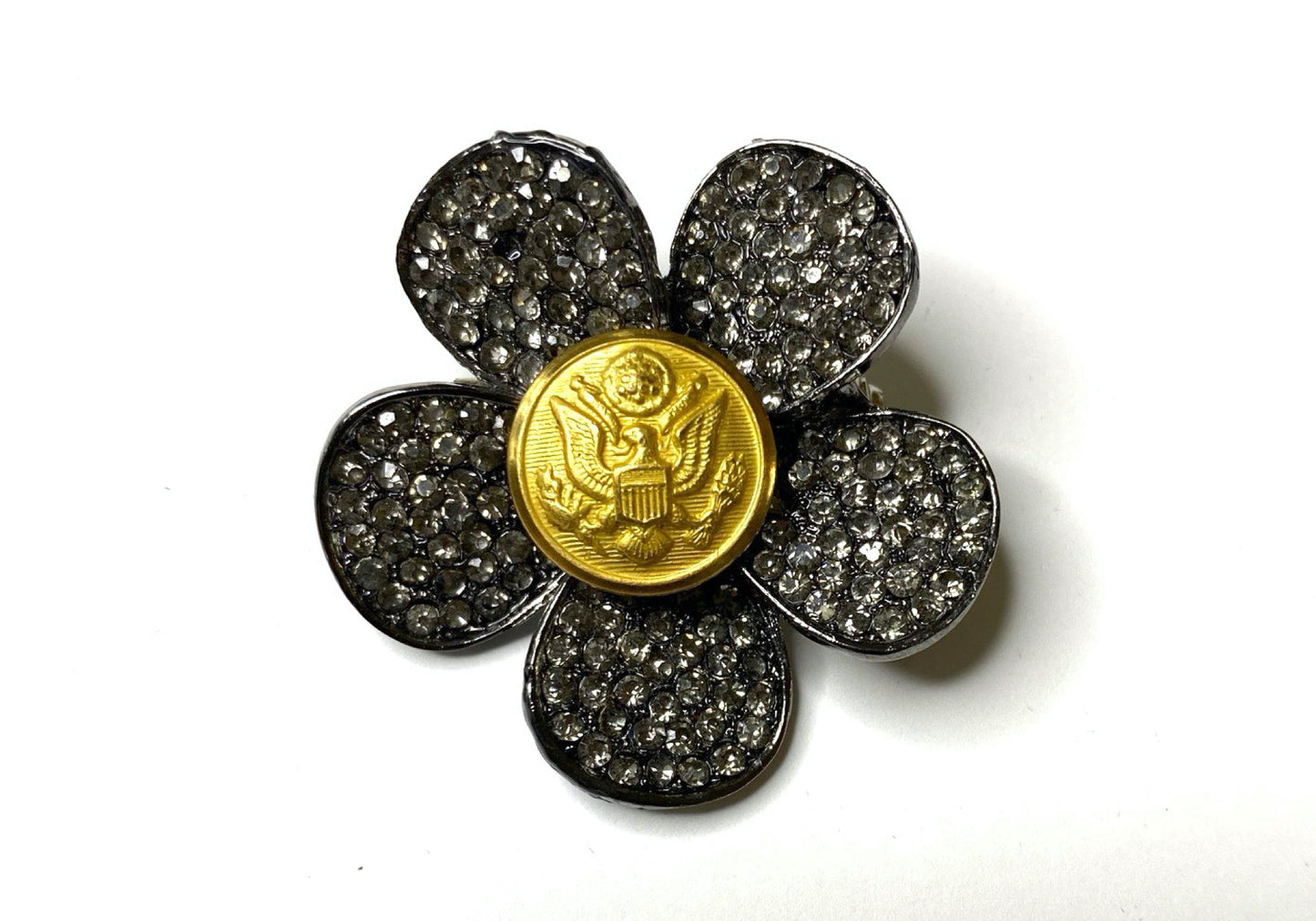 US Army Button Limited Edition Brooch BR354