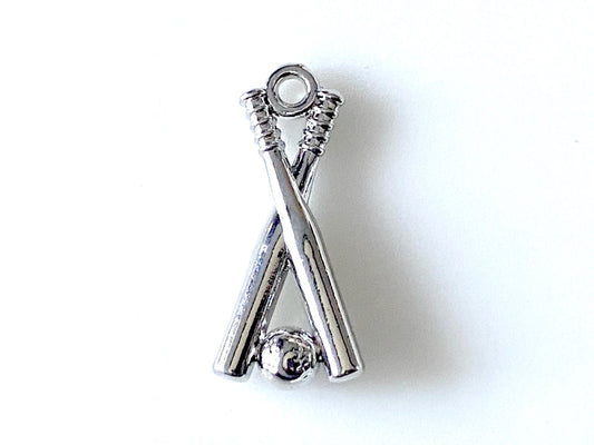 Jewelry Bar | Baseball Bat Pewter Charm