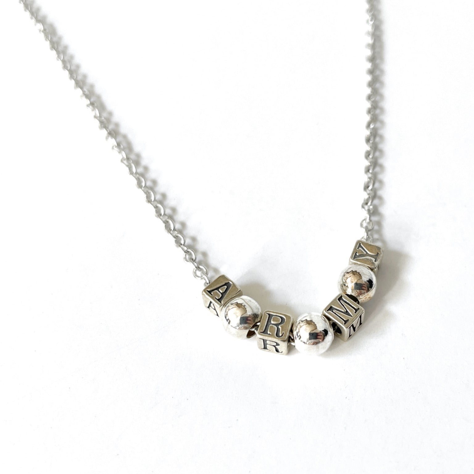 Army Bead Necklace