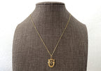 US Army Special Forces 'De Oppresso Liber' (DOL) Gold Charm Necklace