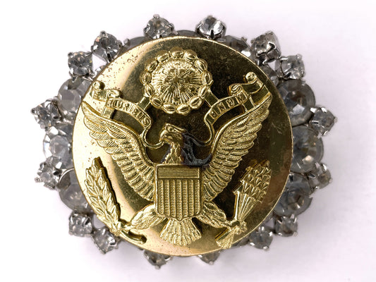 Patriotic Eagle One of a Kind Brooch BR943