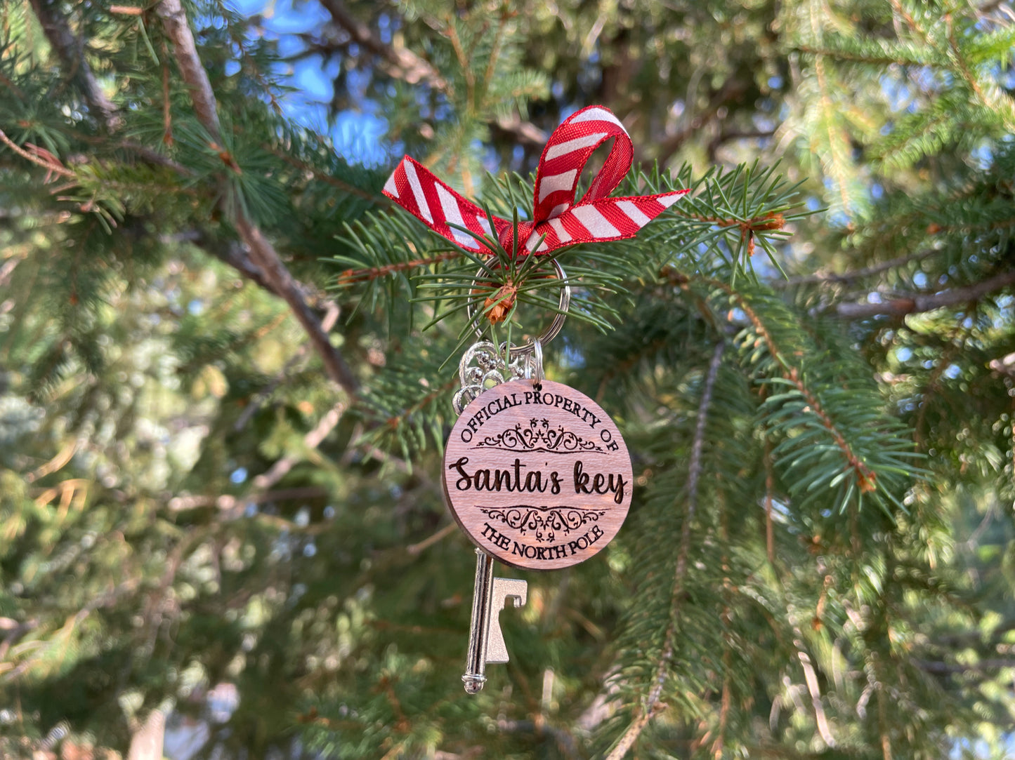 Santa Key Ornament and Bottle Opener