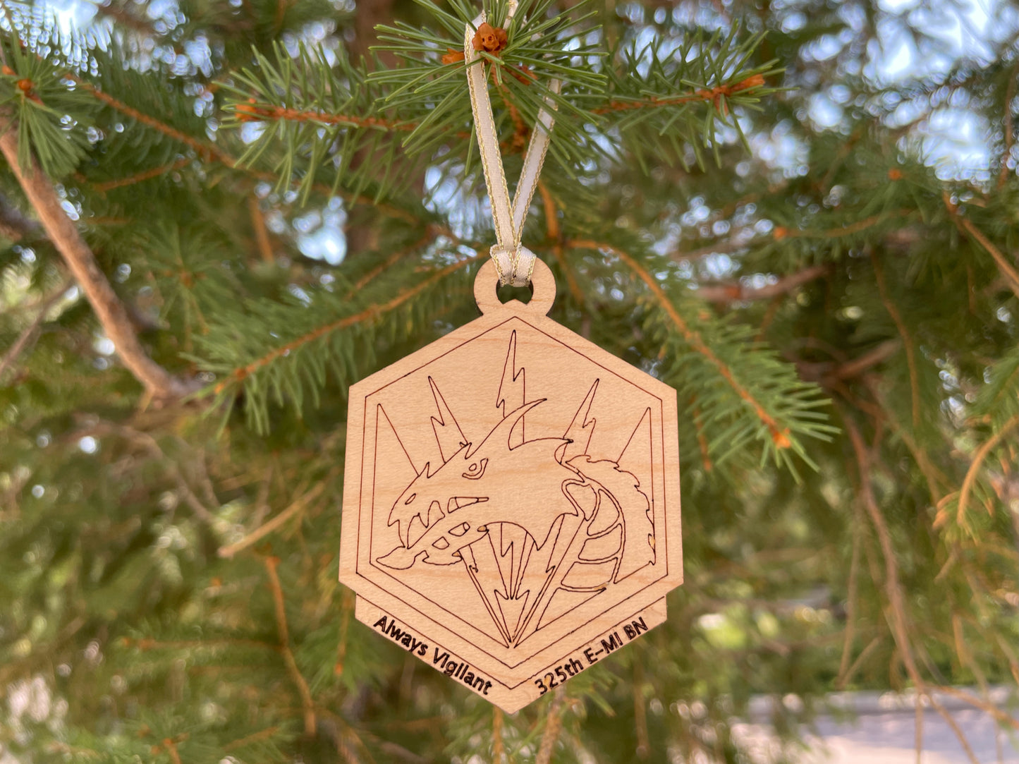 Custom Wood Christmas Ornaments