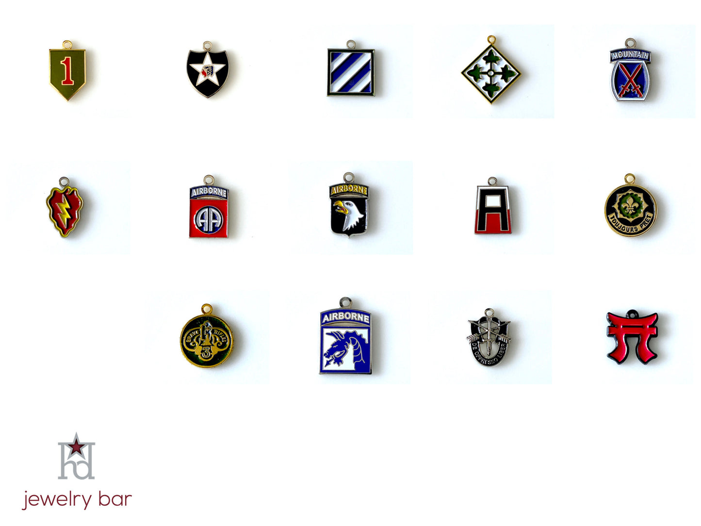 Jewelry Bar | 3rd Cavalry Regiment - Army Unit Charm