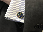 Navy Cufflinks