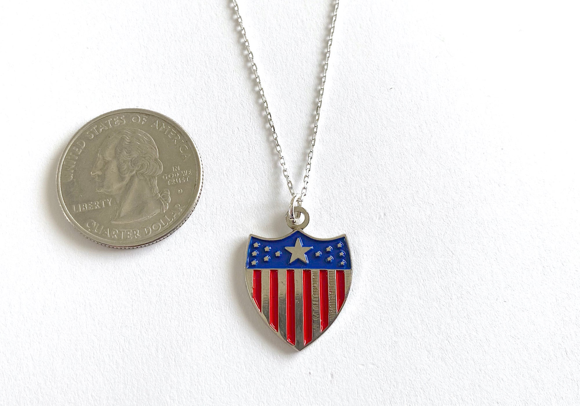 Adjutant Generals Corps Charm Necklace