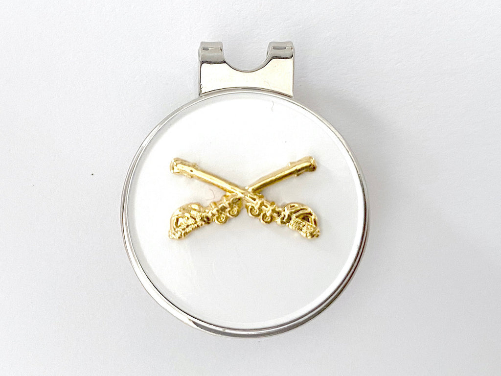 Cavalry Golf Hat Clip and Ball Marker