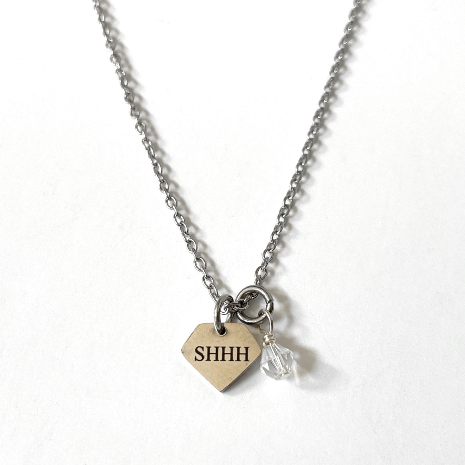 SHHH | Stay Humble Hustle Hard Necklace