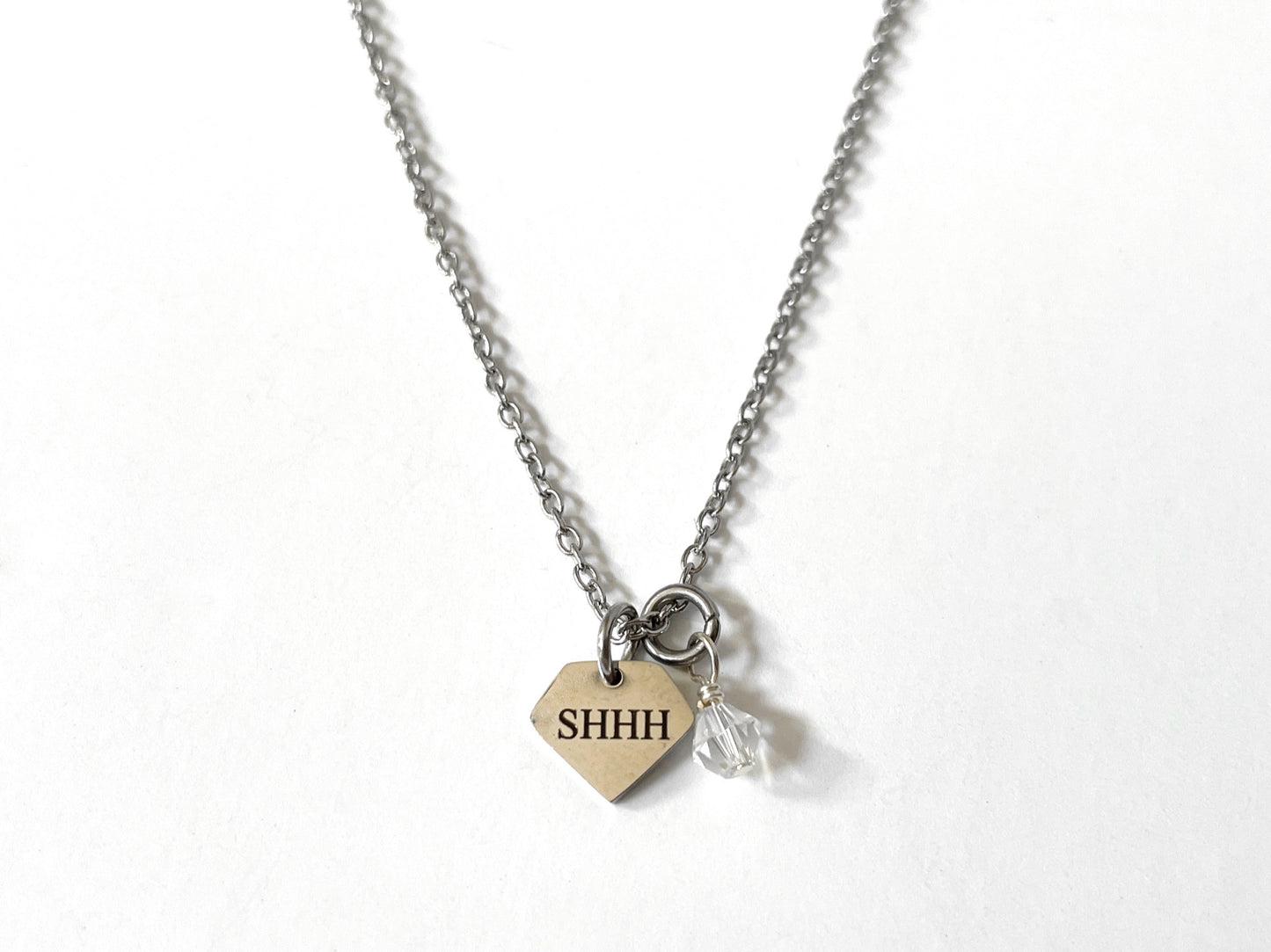 SHHH | Stay Humble Hustle Hard Necklace