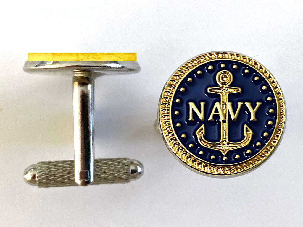 Navy Cufflinks