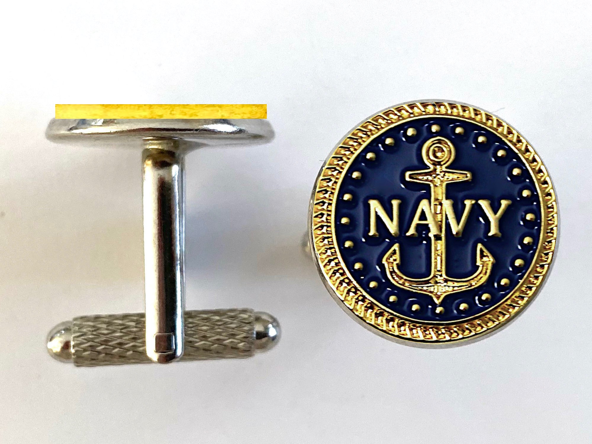 Navy Cufflinks