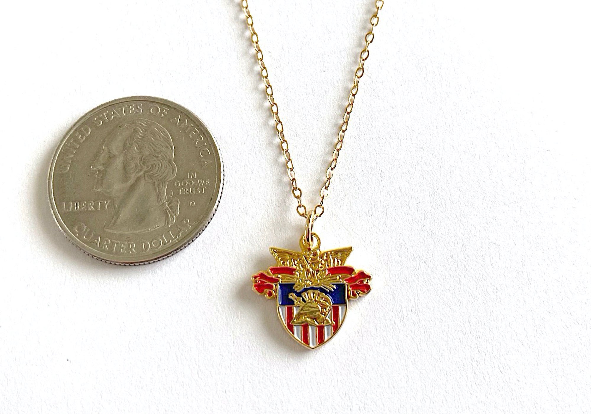 USMA Small Crest Charm