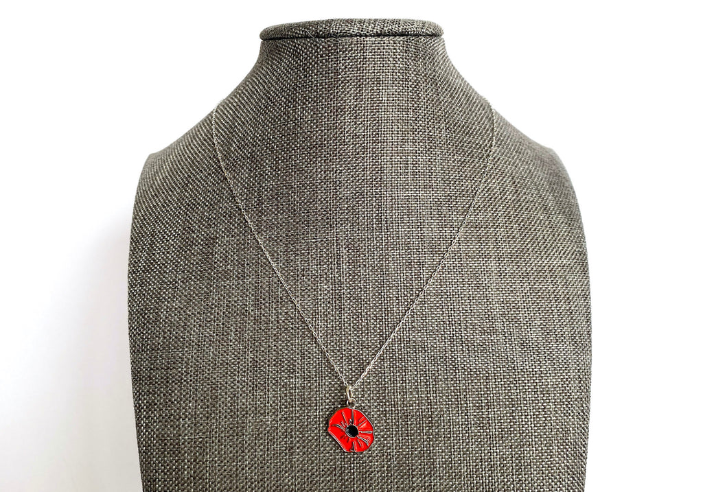 Poppy Charm Necklace