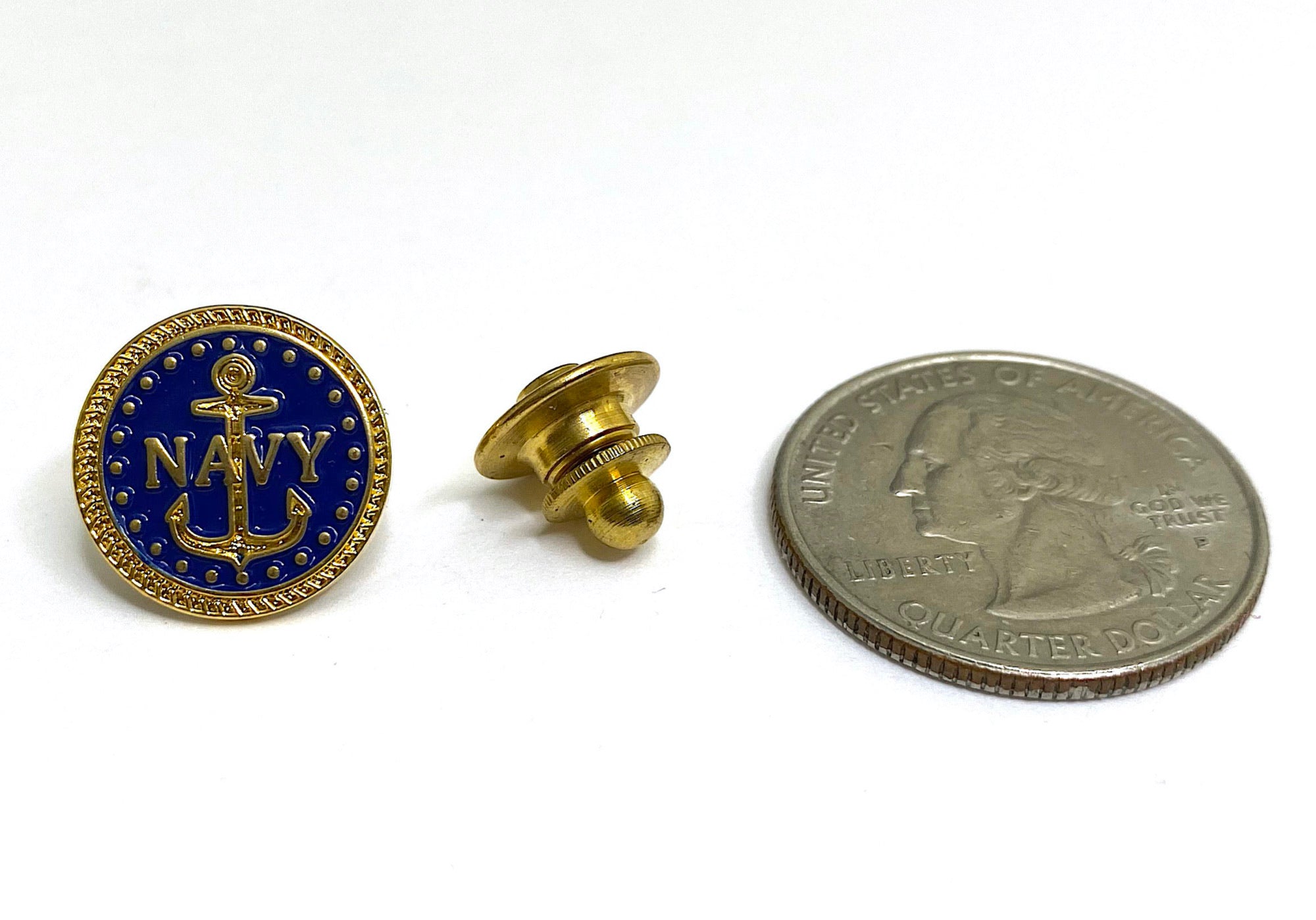 Navy Lapel Pin