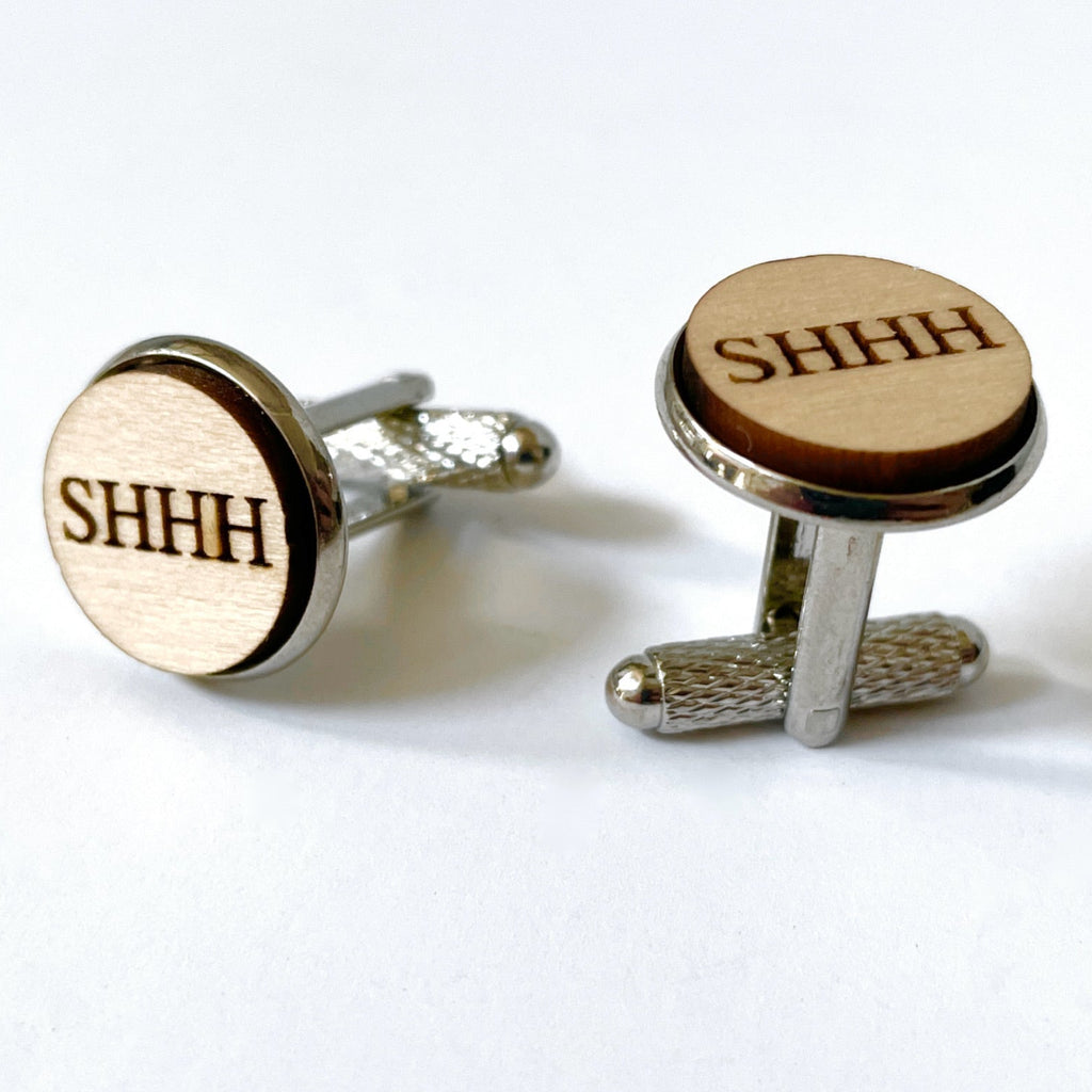 SHHH | Stay Humble Hustle Hard Cufflinks