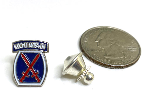 10th Mountain Division Lapel Pin