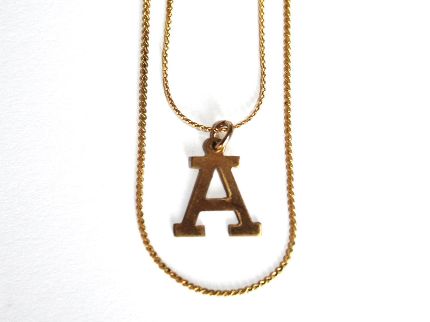 Army "A" Double-Strand Necklace