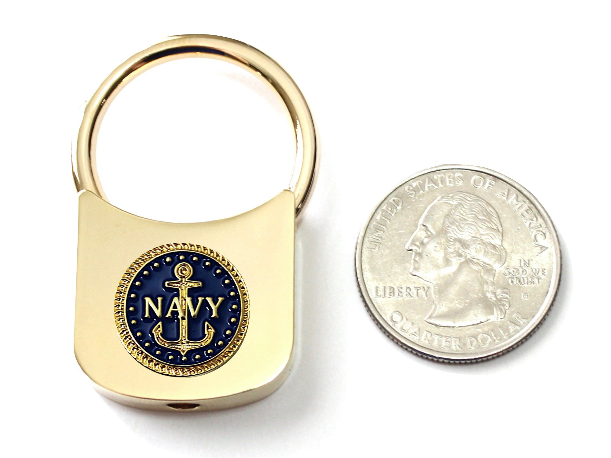 Navy Keychain