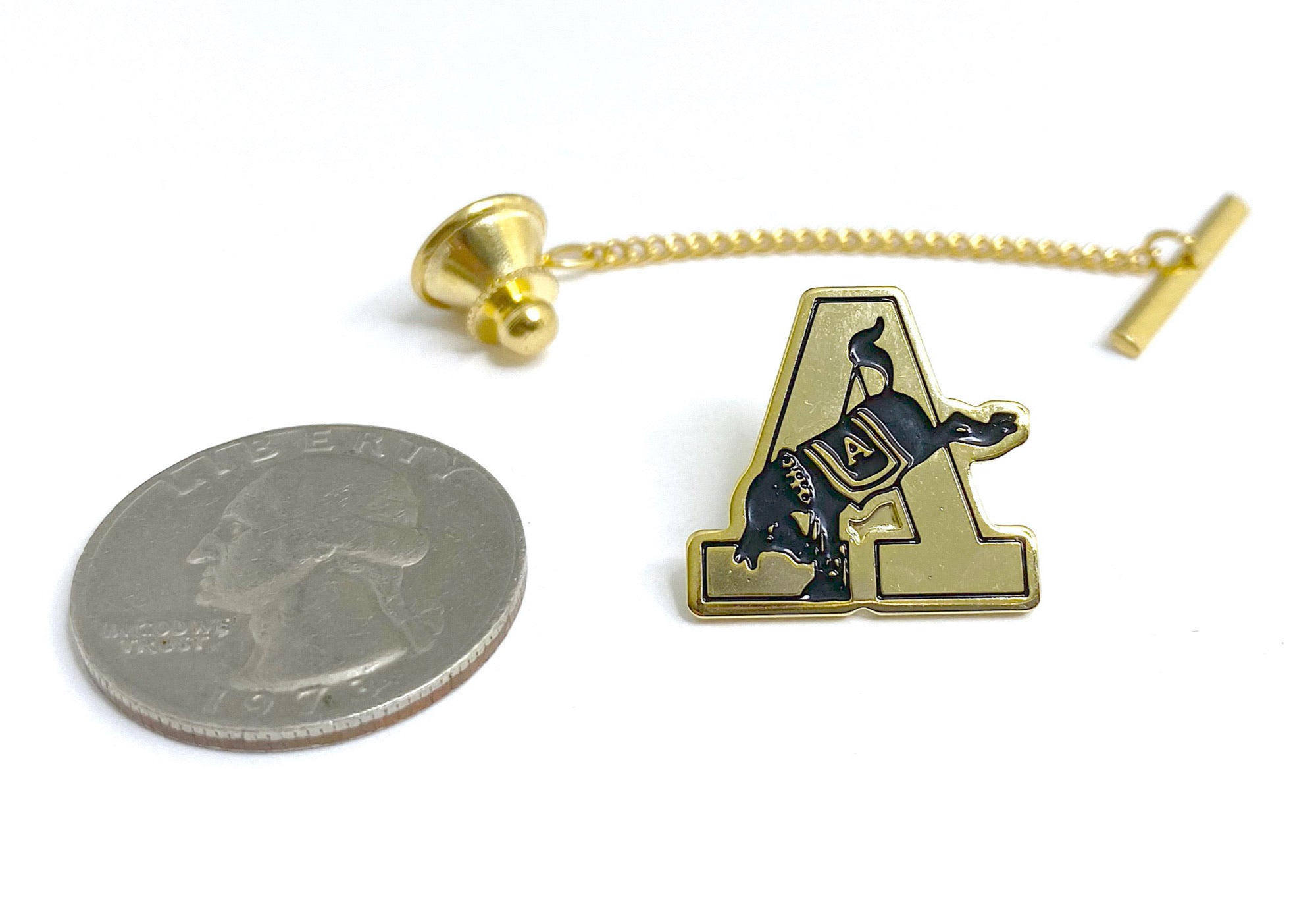 USMA Army "A" Gold Tie Tack