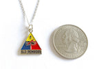 1st Armored Division Charm Necklace