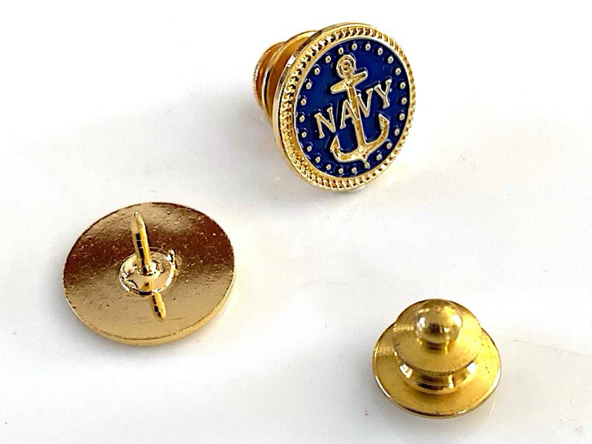 Navy Lapel Pin