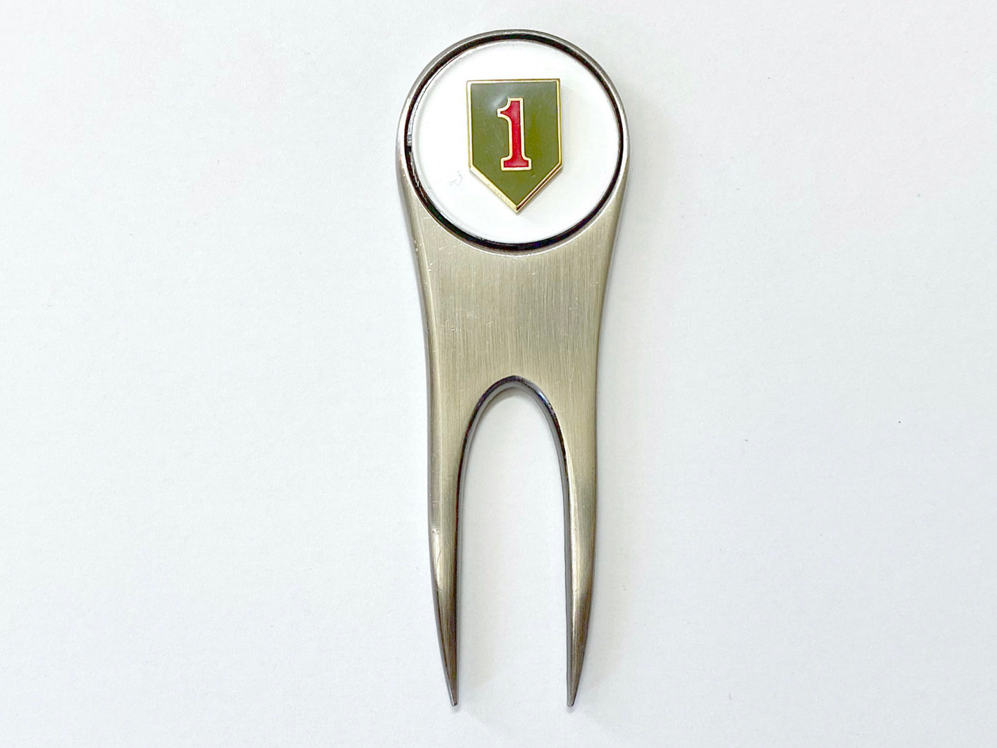 1st Infantry Division Golf Divot Tool and Ball Marker