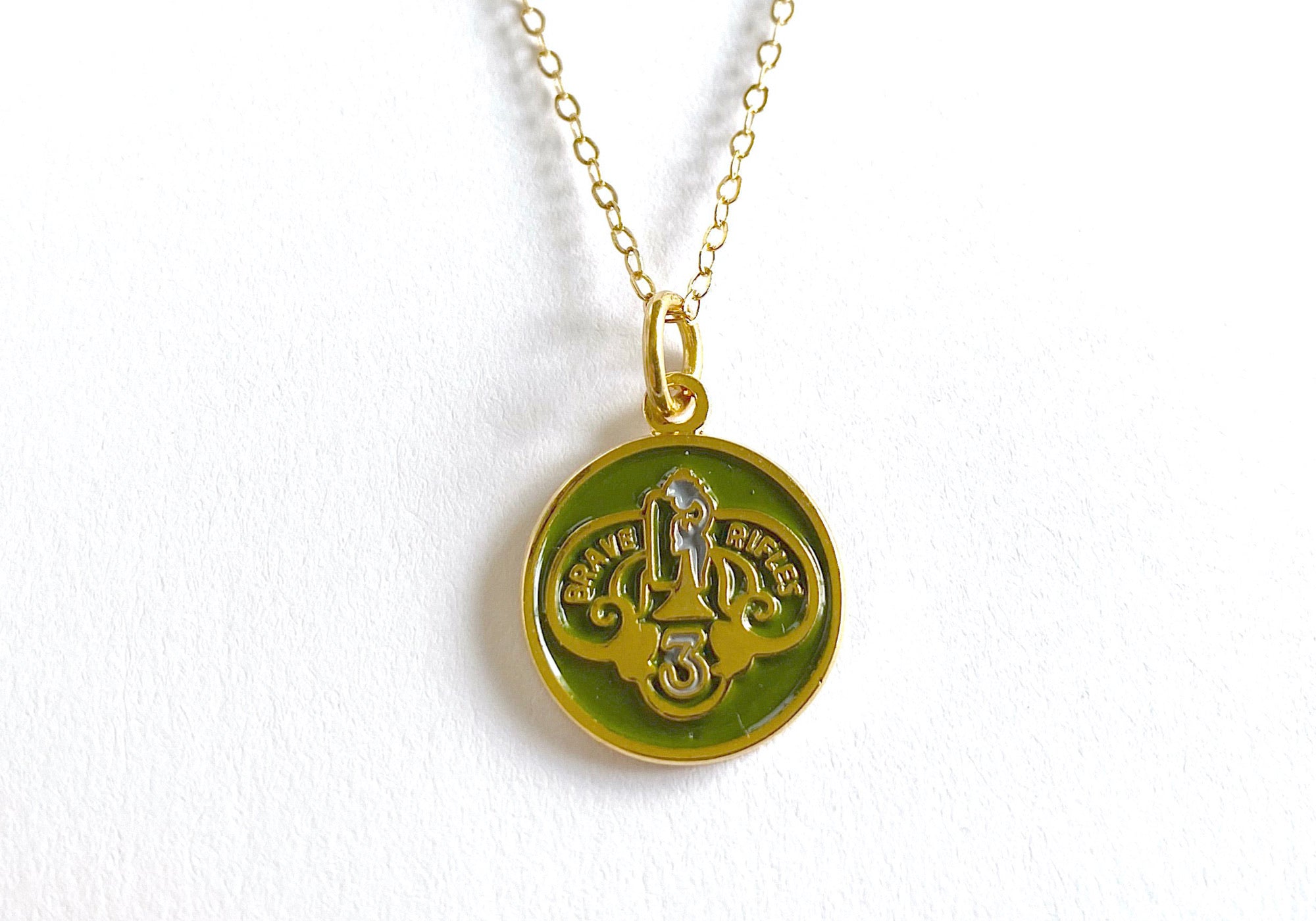 3rd Cavalry Regiment Charm Necklace