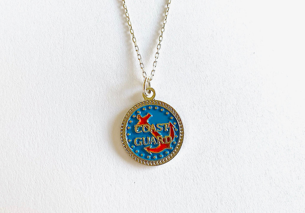Coast Guard Charm Necklace