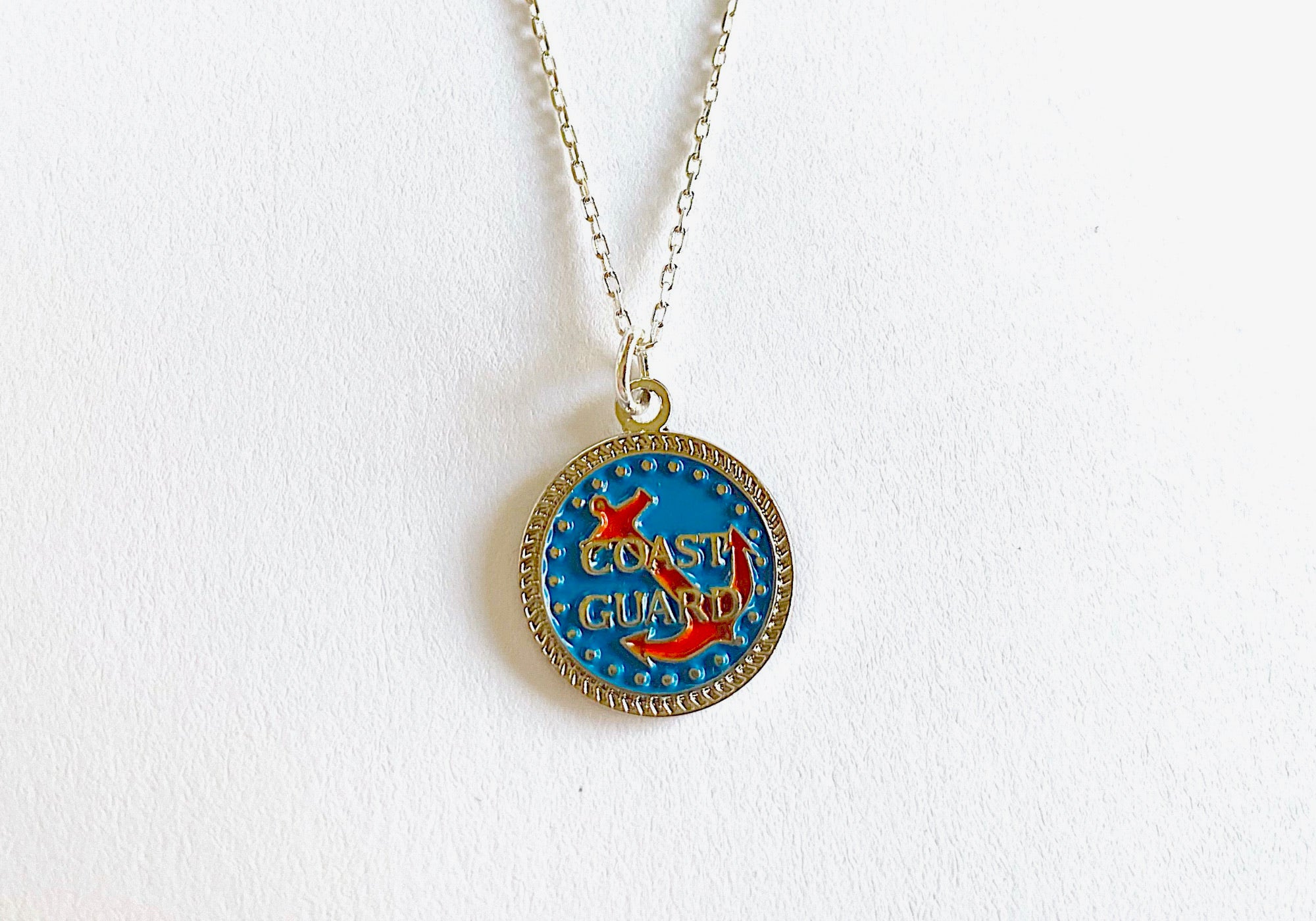 Coast Guard Charm Necklace