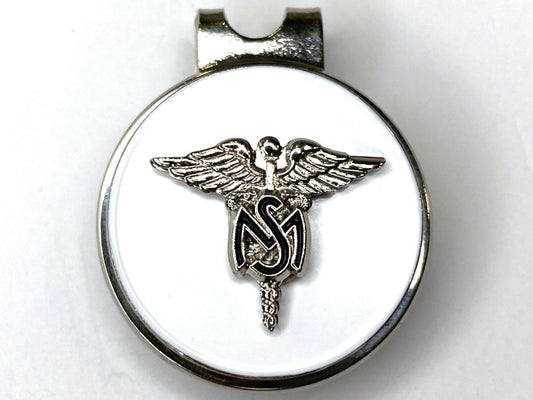 Medical Service Corps Golf Hat Clip and Ball Marker