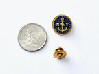 Navy Lapel Pin