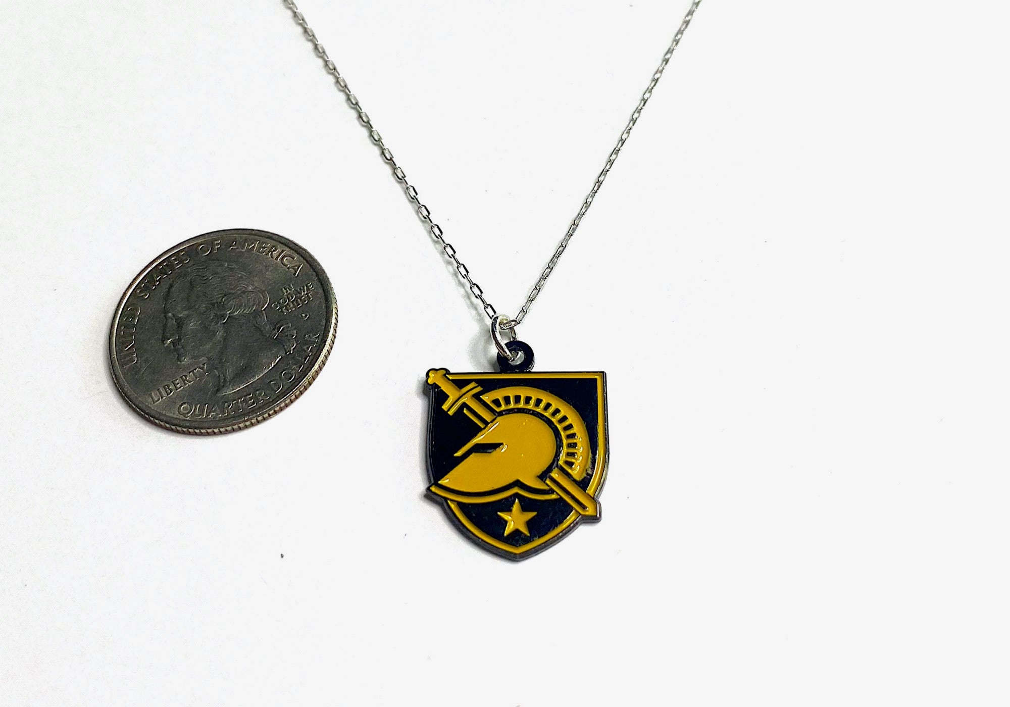 USMA Athletic Logo Charm Necklace