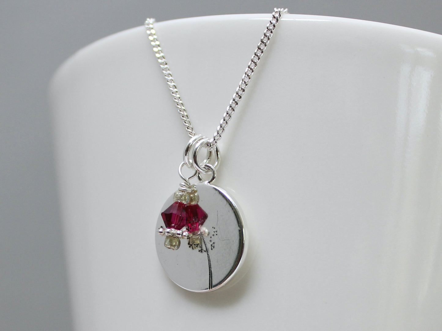 Jewelry Bar | Rose Swarovski Crystal ~ October Birthstone