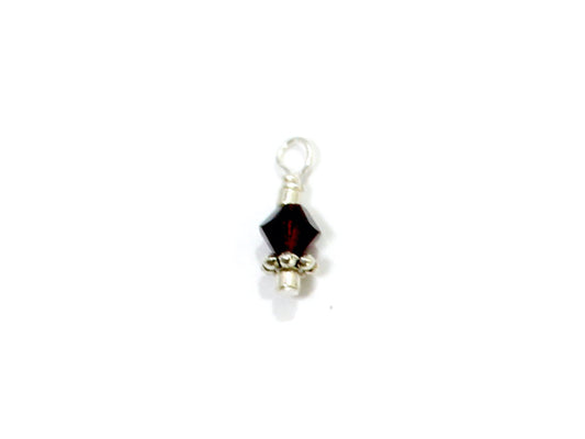 Jewelry Bar | Garnet Swarovski Crystal ~ January Birthstone