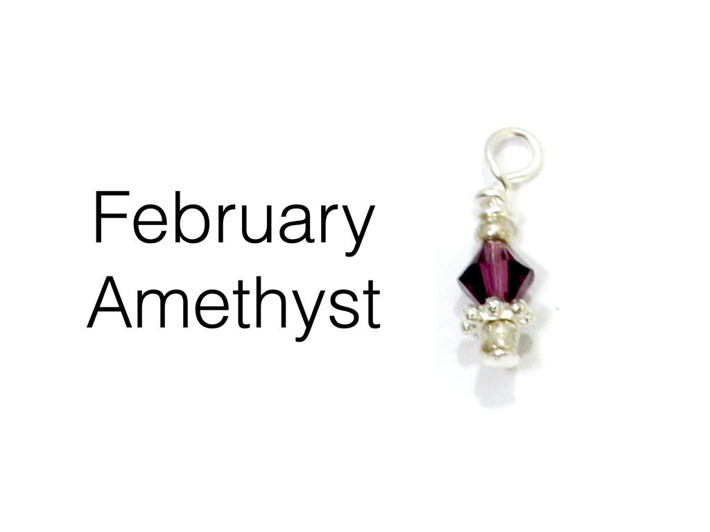 Amethyst Swarovski Crystal | February Birthstone
