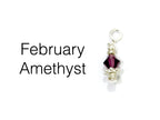 Amethyst Swarovski Crystal | February Birthstone